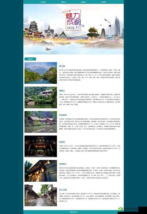 web 成品网站：全新呈现