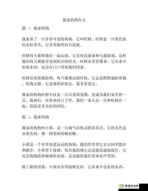 婆婆和我的狗老公怎么相处：探索和谐共处的秘诀与策略