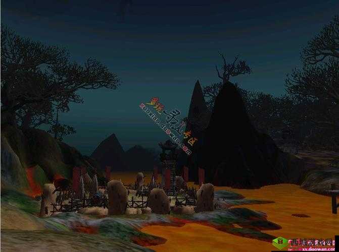 地灵曲手游第二章深度探索，沙漠秘冢绝美场景全方位欣赏