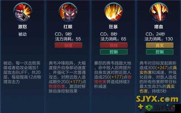 典韦在放开那三国3中究竟有多强？深度解析技能属性与必备攻略