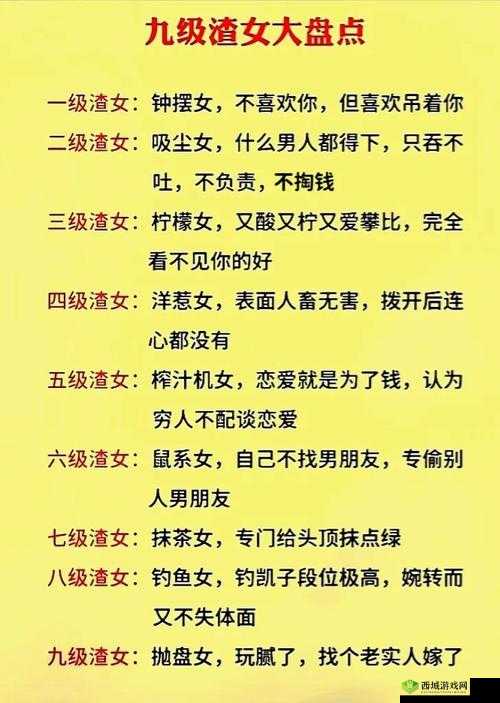 渣男渣女鉴定师挑战，渣女自白第四关如何通关？揭秘攻略演变史