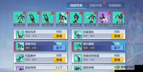 热血街篮大前锋PF技能搭配攻略演变史，哪些技能才是最强组合？